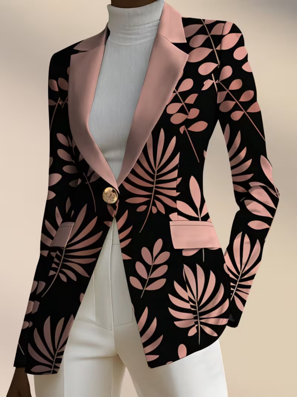 The Rosaria Leaf Blazer