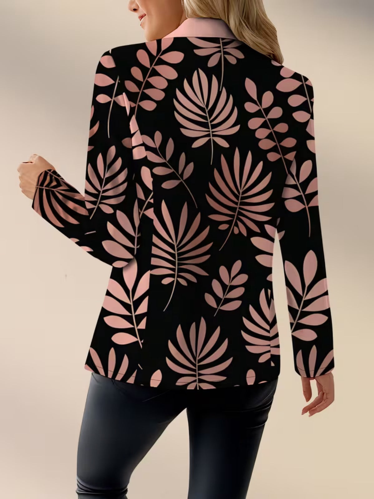 The Rosaria Leaf Blazer