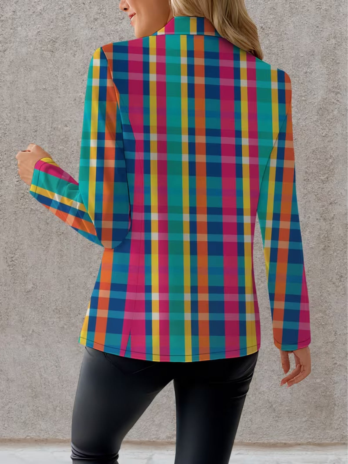 The Tiziana Madras Blazer