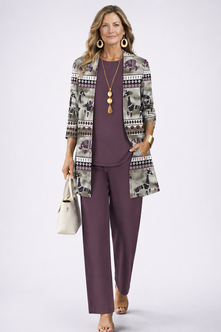 Verity | Three-Piece Cardigan Set