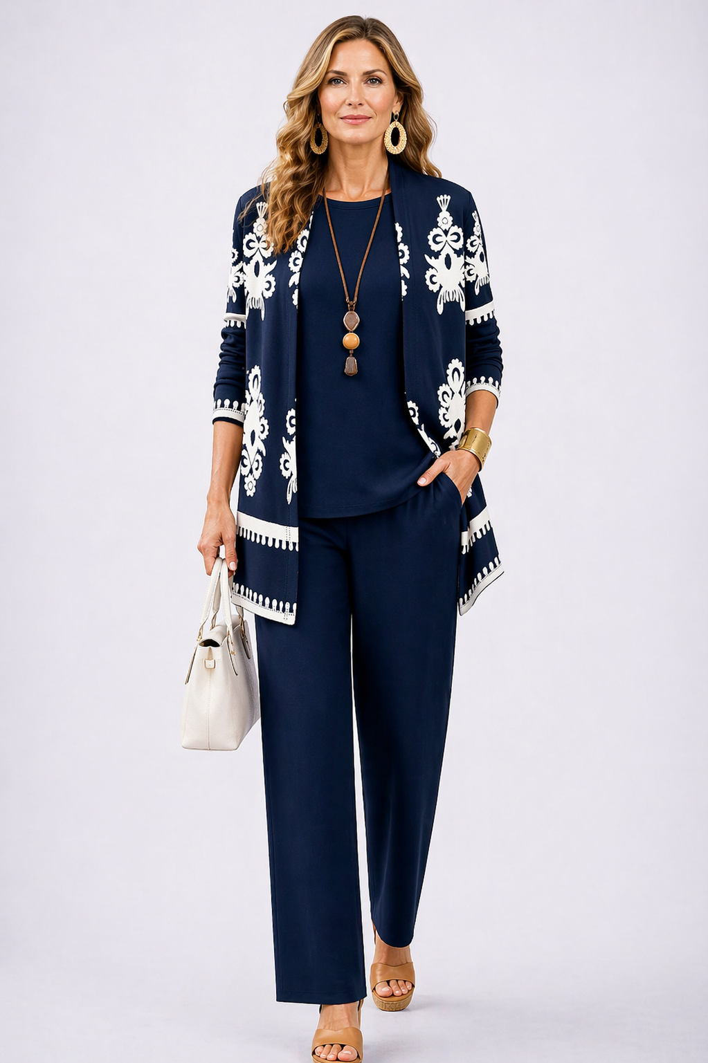 Winifred | Three-Piece Cardigan Set