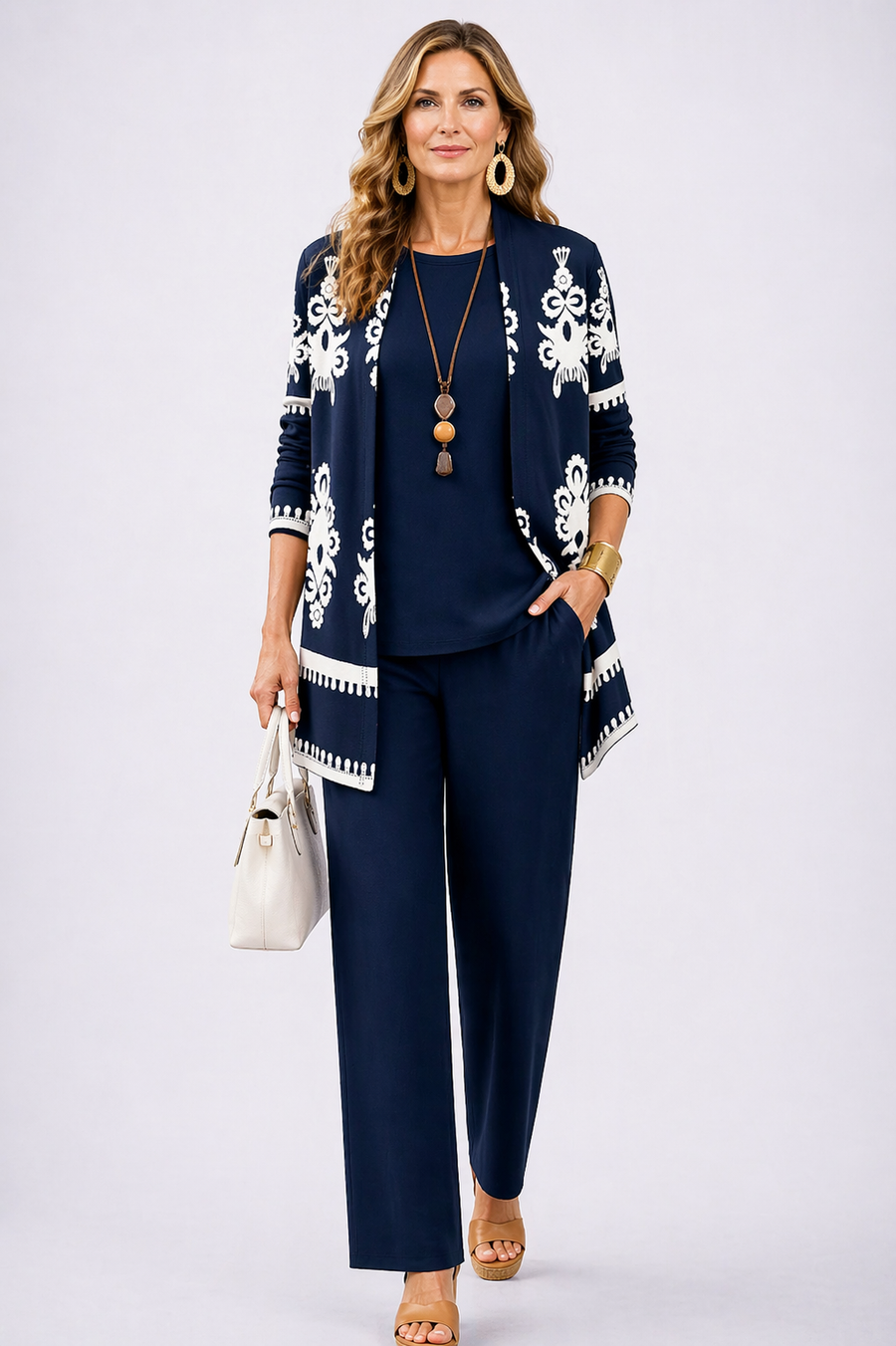 Winifred | Three-Piece Cardigan Set